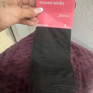 Juncture Black Dress Socks - 2 Pair